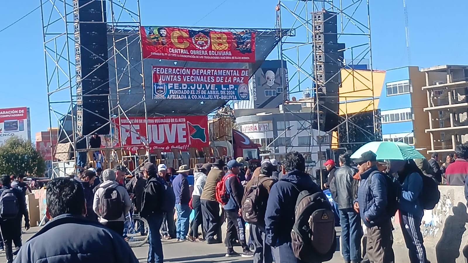Inicia concentración para cabildo en El Alto