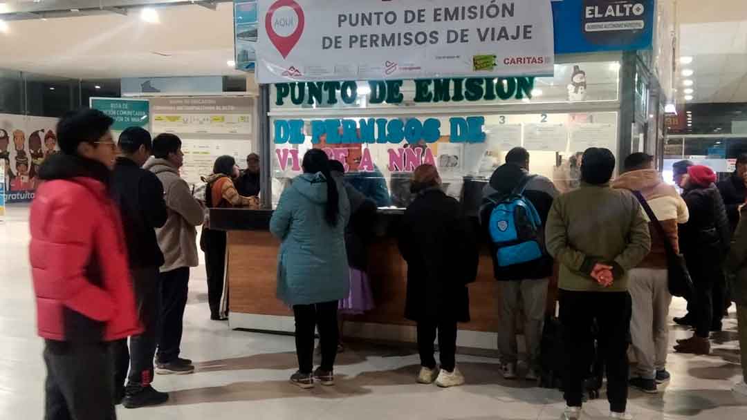 La Terminal Metropolitana de El Alto.