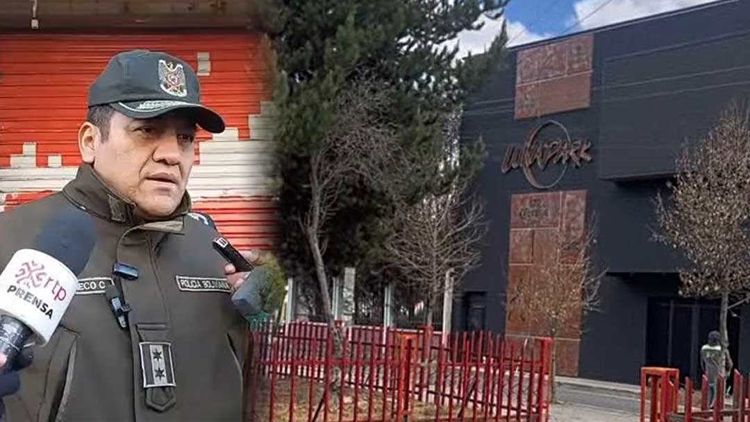 Secretarío de Seguridad Ciudadana de El Alto, Elio Pacheco y vecinos de Ciudad Satélite rechazan posible apertura de una Discoteca.