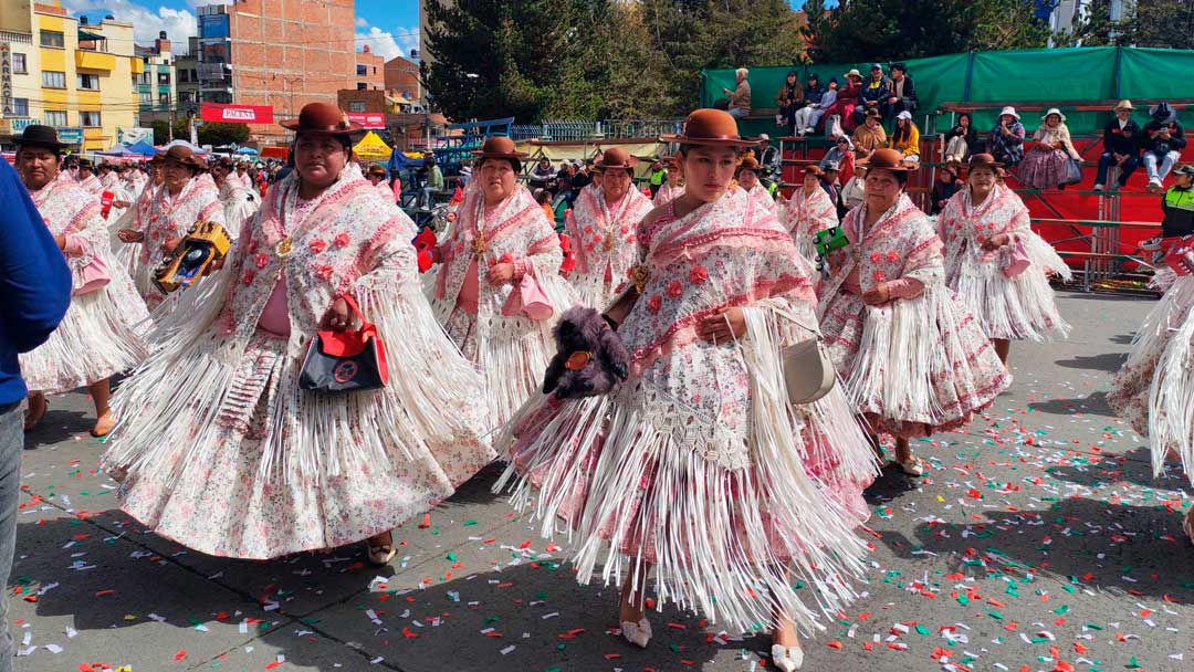 Entrada Folklórica Virgen del Carmen de la zona 16 de Julio de El Alto prevé generar al menos Bs 700 millones