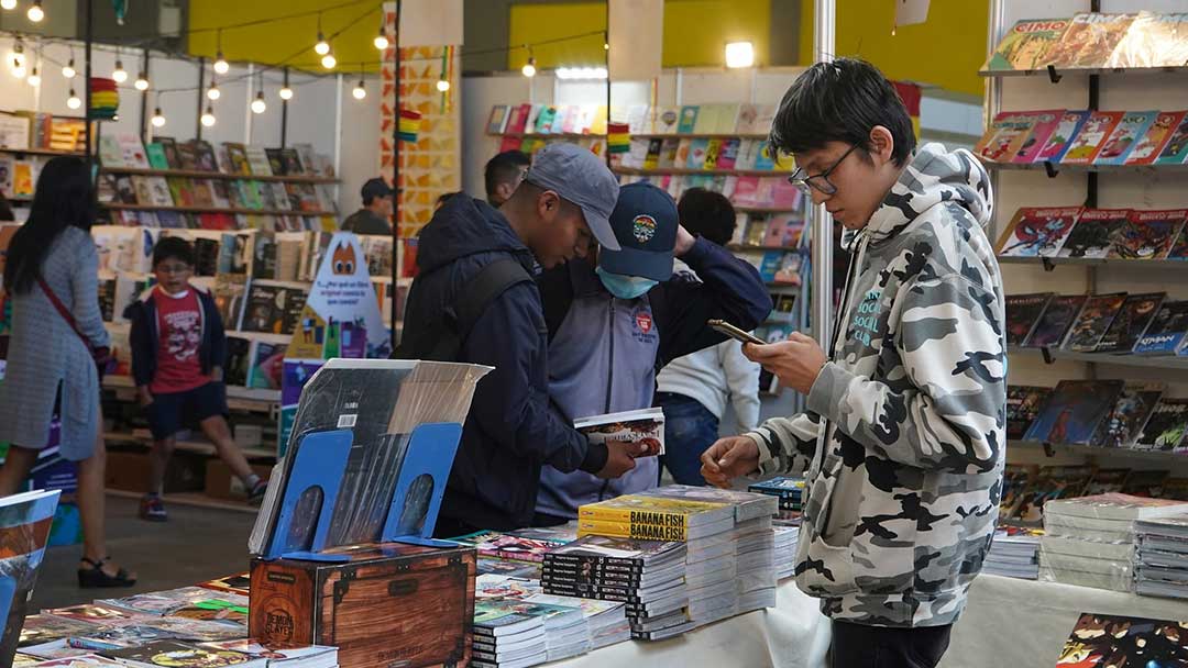 La programación de la FIL La Paz incluye presentaciones de libros, conversatorios, talleres, exposiciones y espectáculos musicales. | Foto: Archivo FIL La Paz.