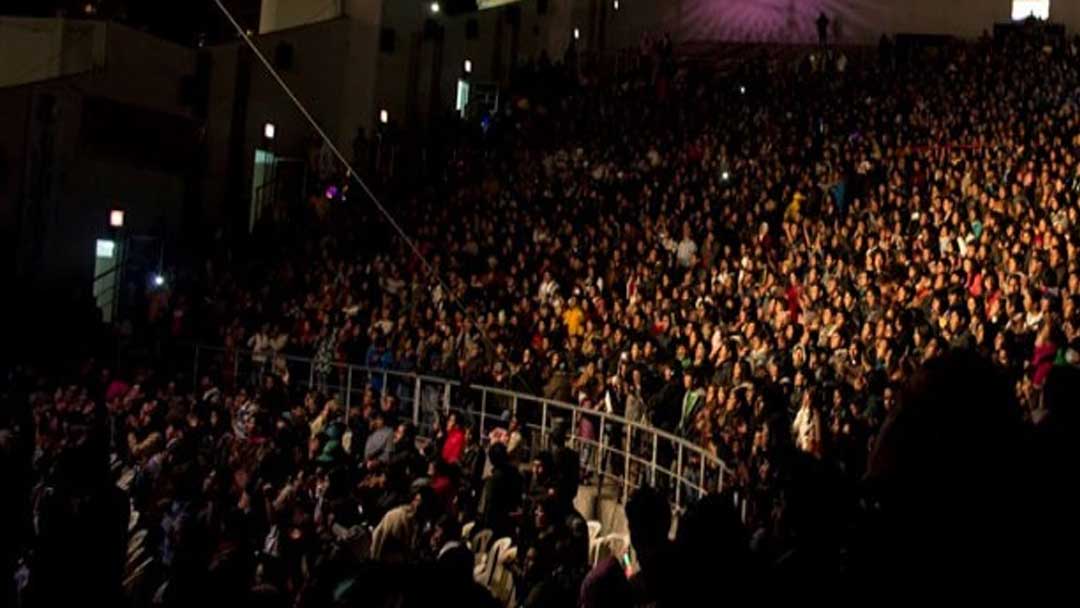 Un evento pasado en el Teatro al Aire Libre.
