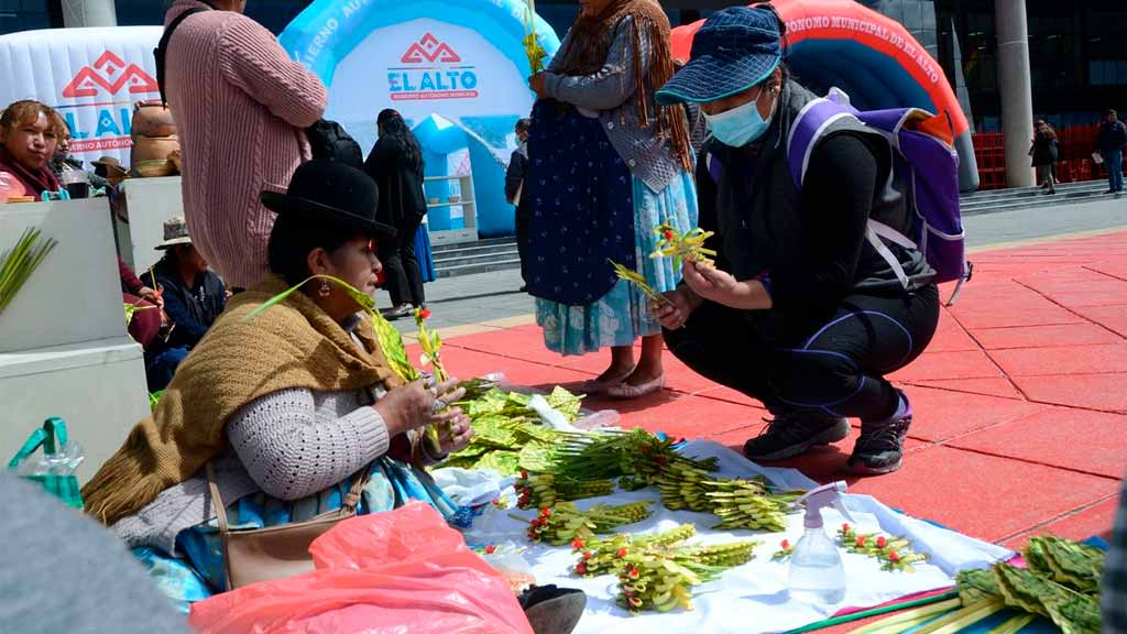 Feria de Ramos en El Alto se llevará a cabo del 23 de marzo al 9 de abril en los distritos 4, 5 y 14.