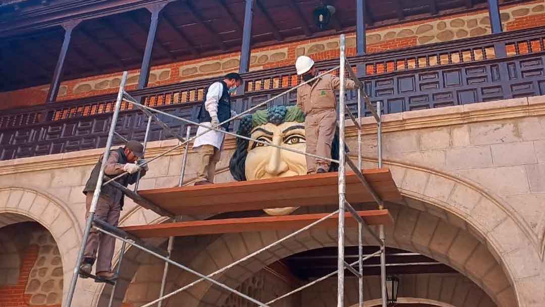 Intervienen al Mascarón de la Casa Nacional de Moneda en Potosí.