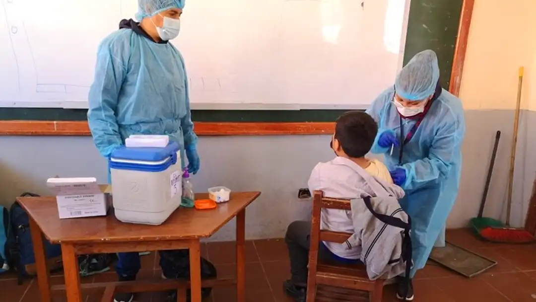 Vacunación contra la influenza en la ciudad de El Alto