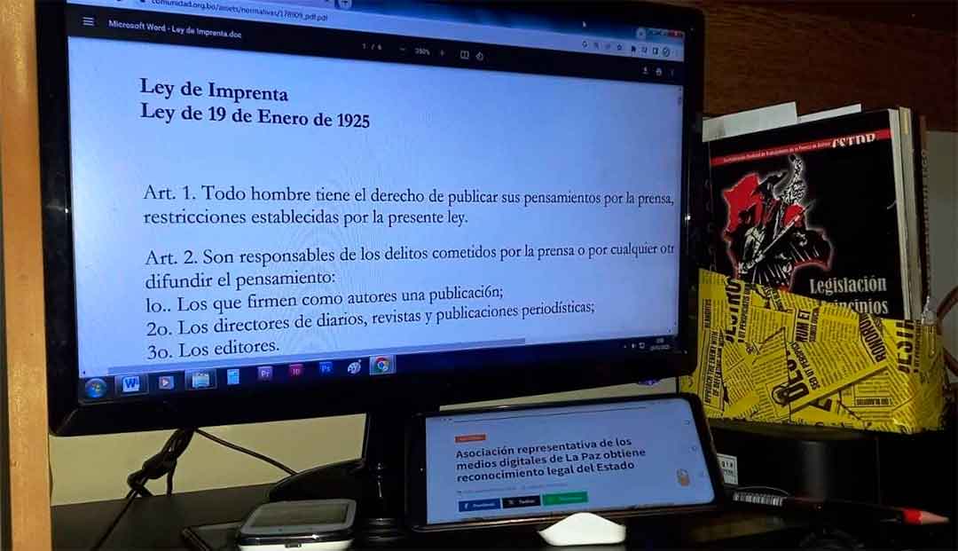 100 años de la Ley de Imprenta.