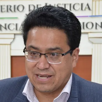 César Adalid Siles Bazán - Ministro de Justicia y Transparencia Institucional