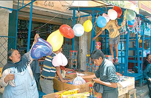 Martes de ch'alla en Bolivia