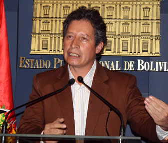 César Navarro, viceministro de Coordinación con los Movimientos Sociales. César Navarro, viceministro de Coordinación con los Movimientos Sociales.
