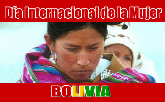 Día Internacional de la Mujer en Bolivia Día Internacional de la Mujer en Bolivia