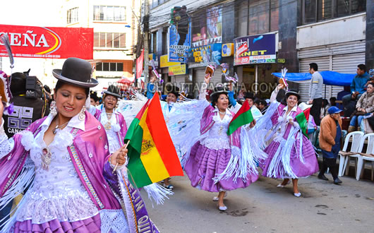 Gran Poder 2014 en La Paz Bolivia