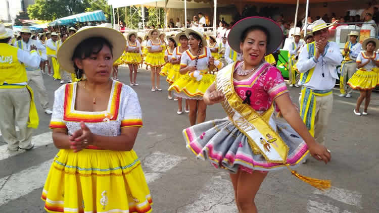 El Salay en el Corso de corsos 2018 en Cochabamba.