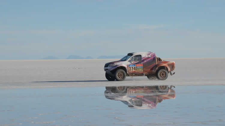 El Salar de Uyuni un lugar importante para el turismo boliviano.