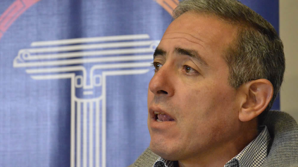 César Dockweiler, gerente de la Empresa Estatal de Transporte por Cable Mi Teleférico.