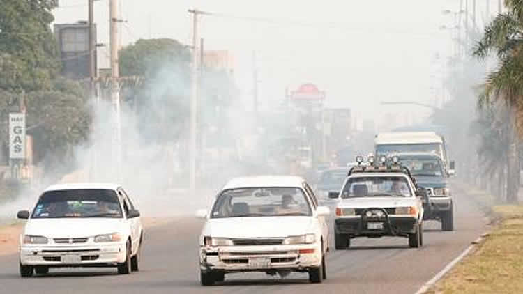 Contaminación en la ciudad de Santa Cruz