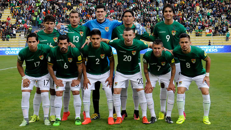 Selección boliviana de fútbol.