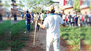 Violencia con piedras y flechas deja una decena de heridos en Riberalta