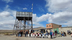 Entel inaugura servicio de internet en la comunidad potosina Carlos Machicado