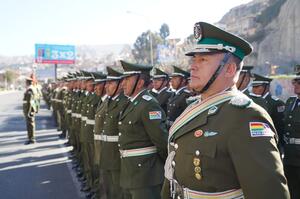 Policía Boliviana cumple 199 años 