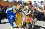 Pepino y Ch’uta vuelven y dan inicio al Carnaval paceño 2015