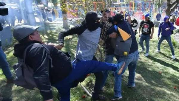 Cuatro heridos deja enfrentamientos entre masistas 
