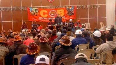 COB reprograma para este domingo su ampliado nacional de emergencia
