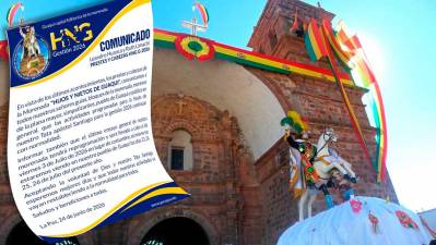 Devotos del Tata Santiago ratifican realización de la festividad 2026 en Guaqui