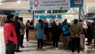 Terminal de El Alto refuerza controles por viajes de menores en vacaciones de invierno