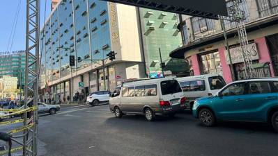 Anuncian cierre de vías hasta el viernes por los preparativos para el Gran Poder