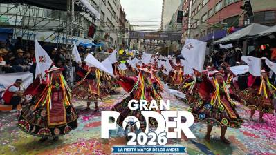 El Gran Poder 2026 reúne a 130.000 participantes y dinamiza la economía paceña