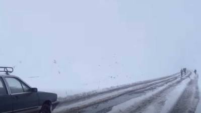 Suspenden salidas de buses desde La Paz por intensa nevada y congelamiento de vías