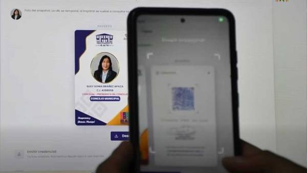 Concejo Municipal de El Alto implementa credenciales digitales verificables mediante código QR
